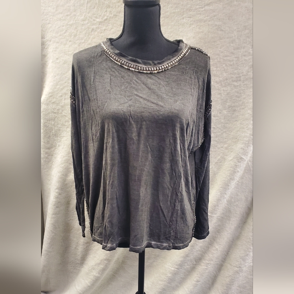 the Kooples long sleeve dye shirt